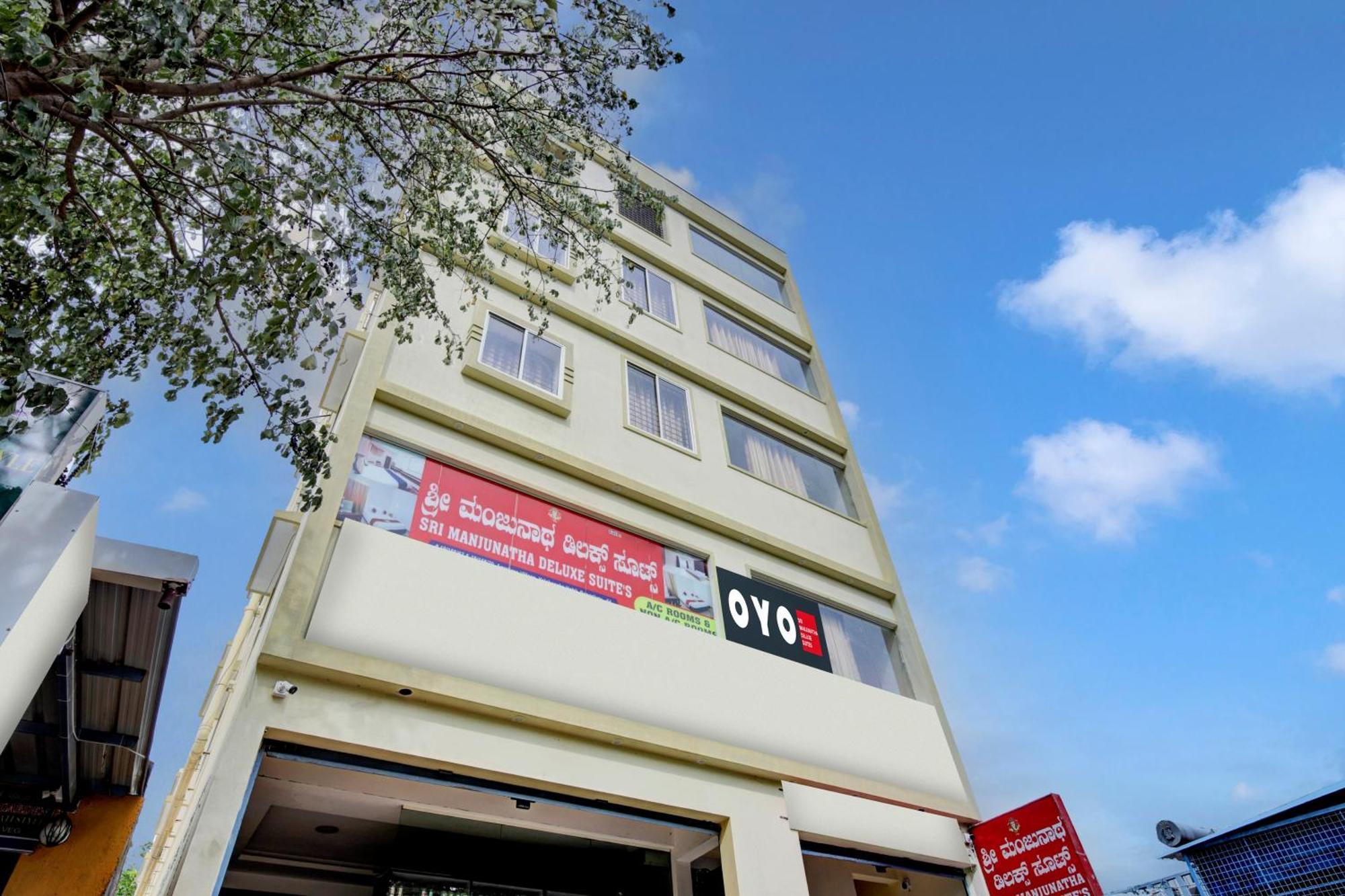 Hotel O Sri Manjunatha Deluxe Suites Bangalore Ngoại thất bức ảnh